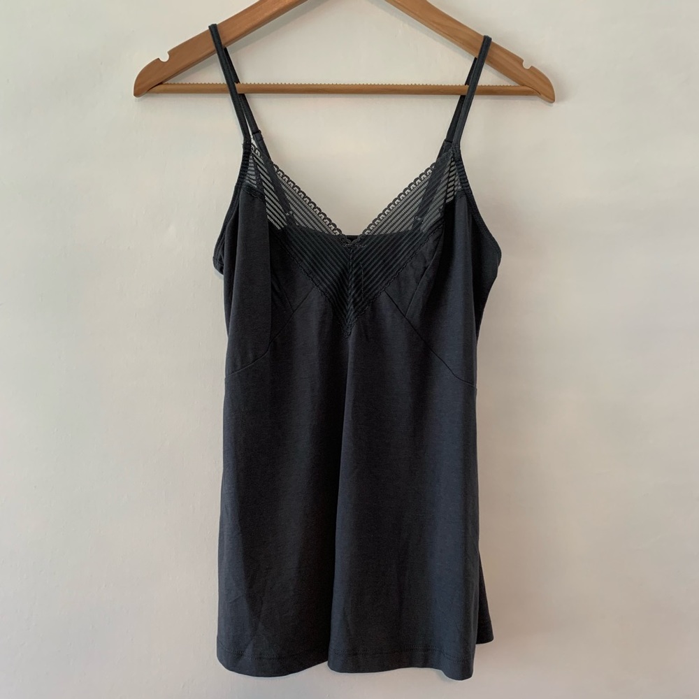 Cosabella Lace Trimmed V-Neck Lounge Camisole